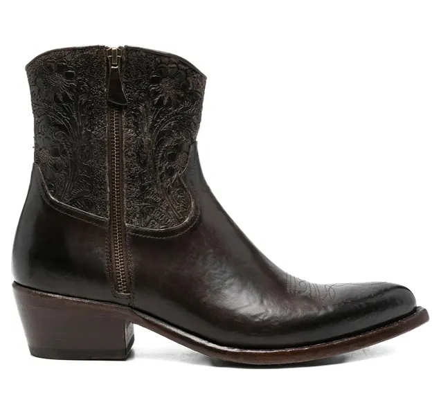 Eraldo Floral-embossed “Brown” (BLEU/ARUL TMORO)