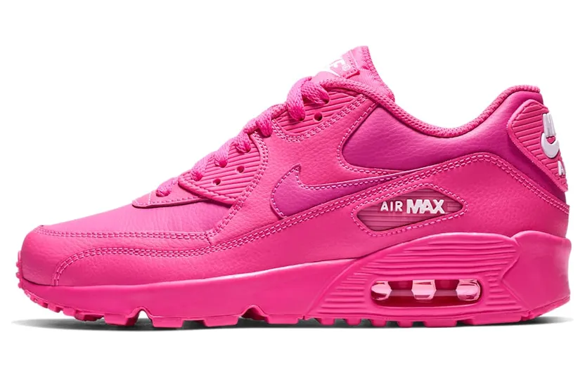 Nike Air Max 90 Laser Fuchsia (GS) “Laser Fuchsia / White” (833376-603)