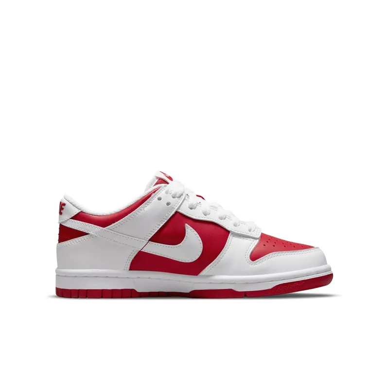 Nike Dunk Low Championship Red (GS) (2021) (CW1590-600)