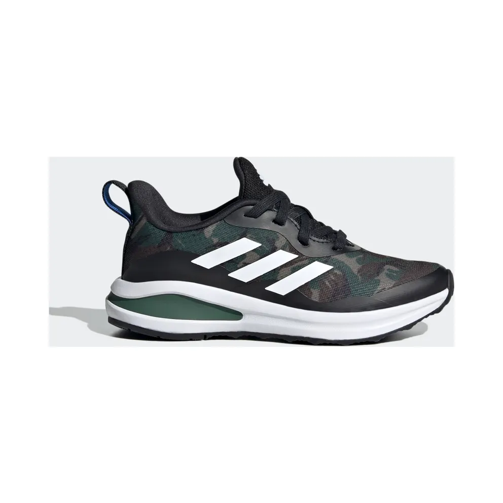 adidas FortaRun Sport Lace Laufschuh Core Black / Cloud White / Green Oxide (GV9466)