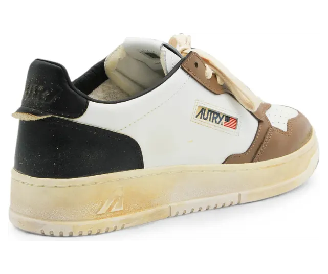 Autry Super Vintage Leather “White/Brown” (AVLM SV60) (3)