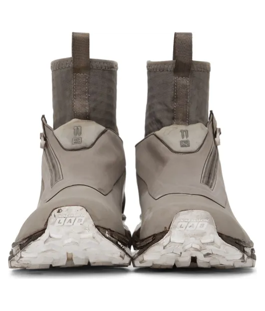 11 by Boris Bidjan Saberi Grey Salomon Edition Bamba 3 Sneakers (114 11xS) (2)