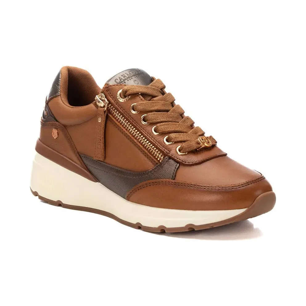 Carmela 161825 Leather Shoes 161825-Camel