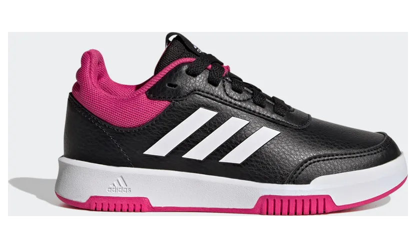 adidas Tensaur Sport Training Lace Schuh Core Black / Cloud White / Team Real Magenta (GW6437)