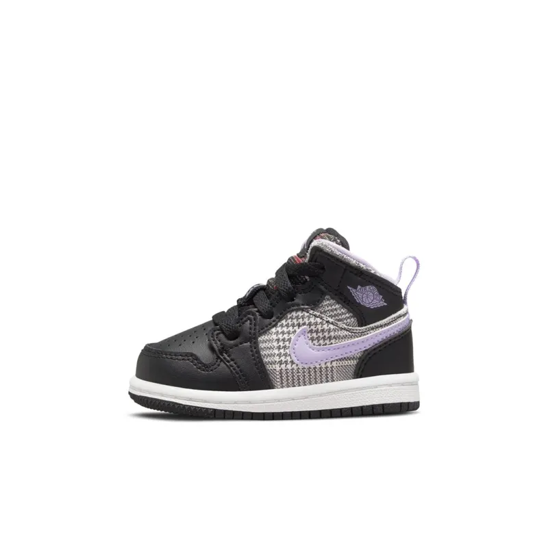 Jordan 1 Mid Houndstooth (TD) (DC7228-015)
