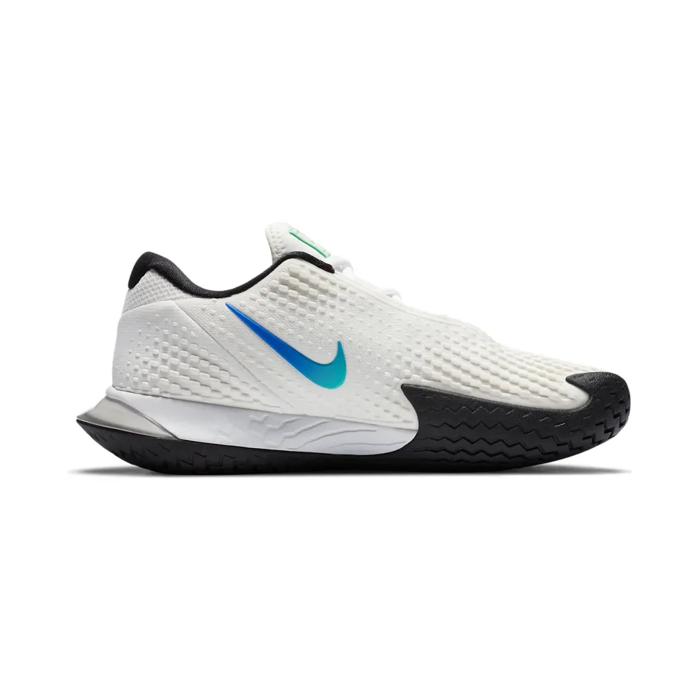 NikeCourt Air Zoom Vapor Cage 4 Hardcourt “Summit White / Black / Electro Green / White” (CD0431-112)