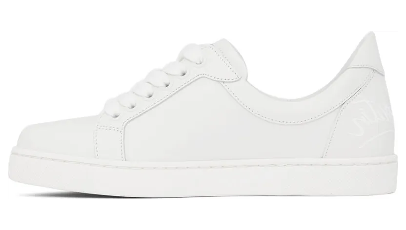 Christian Louboutin White Elo Loubi Flat Sneakers (1220734) (3)