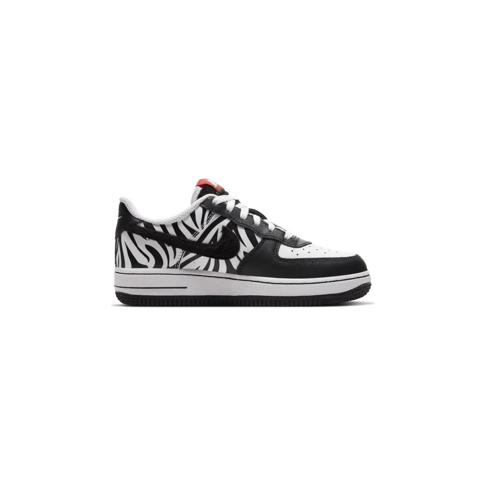 Nike Air Force 1 Low Zebra (PS) White/Black (CU8428-100)
