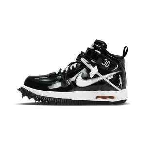 Nike Air Force 1 Mid Off-White – Sheed “Black / White” (DR0500-001)