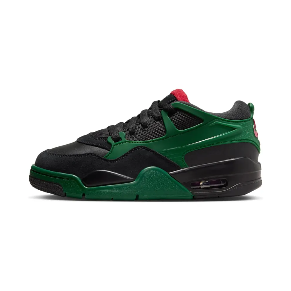Jordan 4 RM GS “Black Gorge Green University Red” (FQ7938-003)