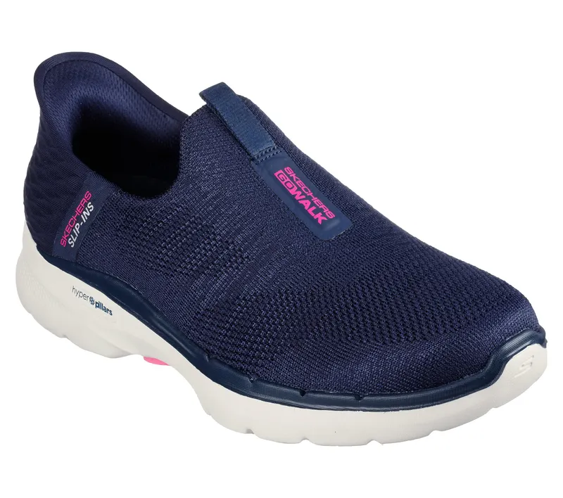 Skechers Slip-ins: GO WALK 6 – Fabulous View – Marine (124569 NVY)