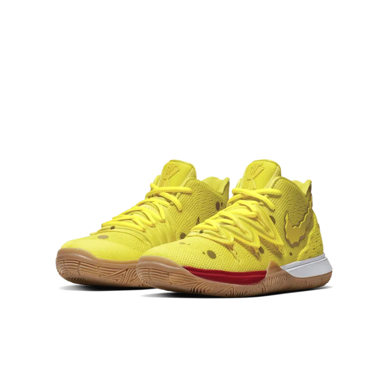 Nike Kyrie 5 Spongebob (GS) Opti Yellow/Opti Yellow (CJ7227-700)