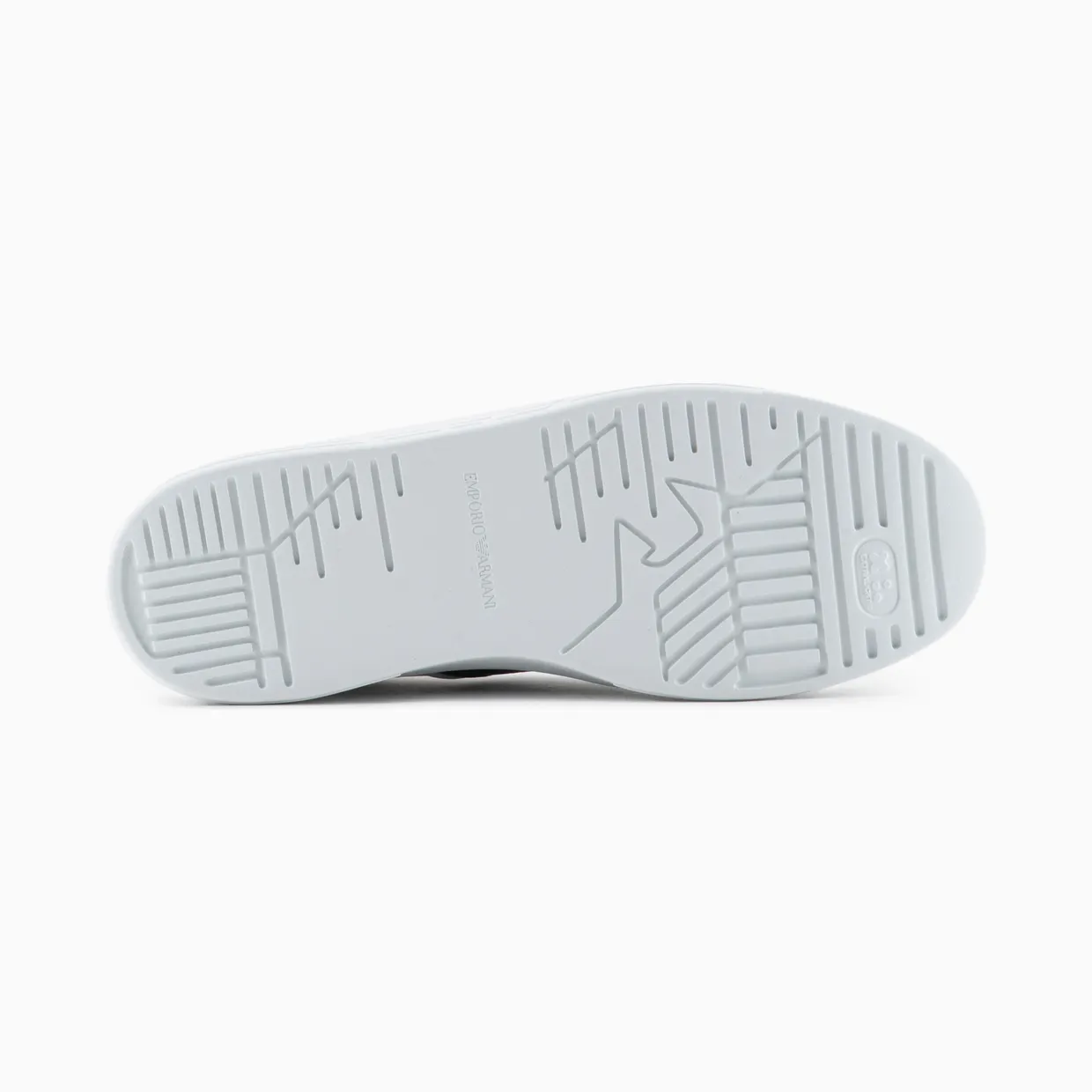 Armani Sneakers With An Embossed Logo And Contrasting Panel (EM003701-AF18017-MZ309) (6)