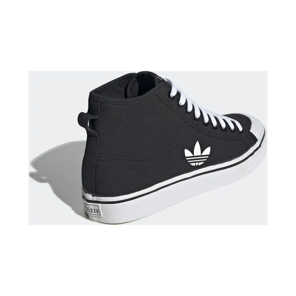 adidas Nizza Hi Black Black/Core Black/Cloud White (FW8352)