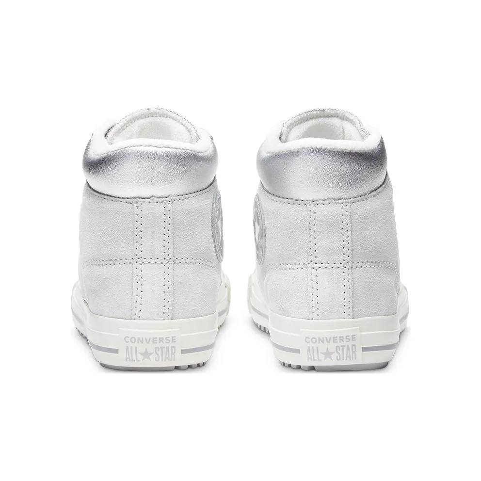 Converse Suede Chuck Taylor All Star PC Boot High Top Ash Grey/pure Silver/egret (666578C)