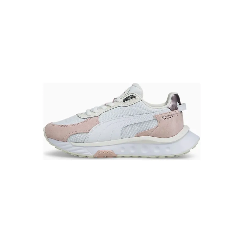 PUMA Wild Rider Soft Metal Women’ Vaporous Gray/Lotus (381900-01)
