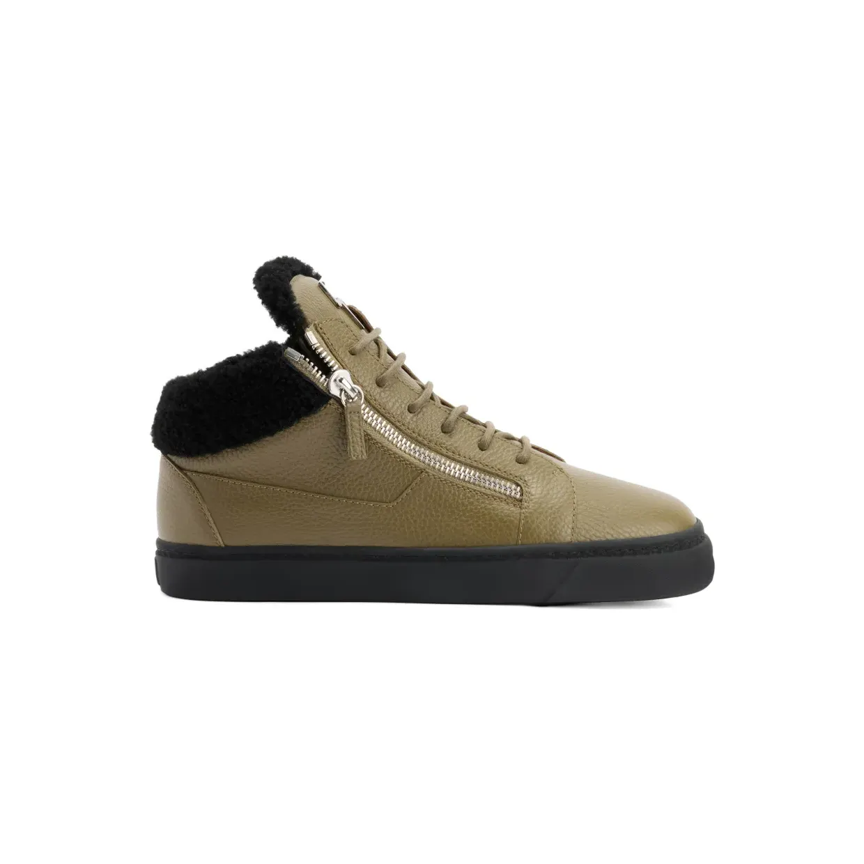 Giuseppe Zanotti Kriss mit seitlichem Reißverschluss “Green” (RM60022H02)