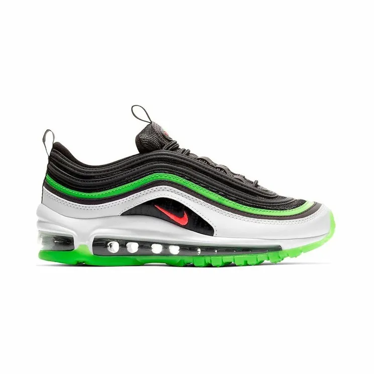 Nike Air Max 97 Black Green Bright Crimson (CI4427-001)