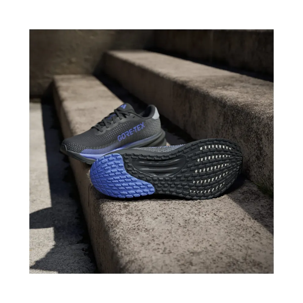 Adidas Supernova GORE-TEX Running Shoes Core Black / Grey / Cobalt Blue (ID6307)