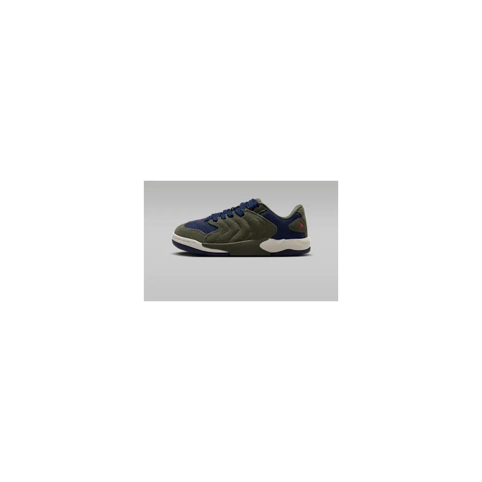 Nike Jordan Session “Cargo Khaki/Chile Red/Pale Ivory/Obsidian” (IB5679-301)