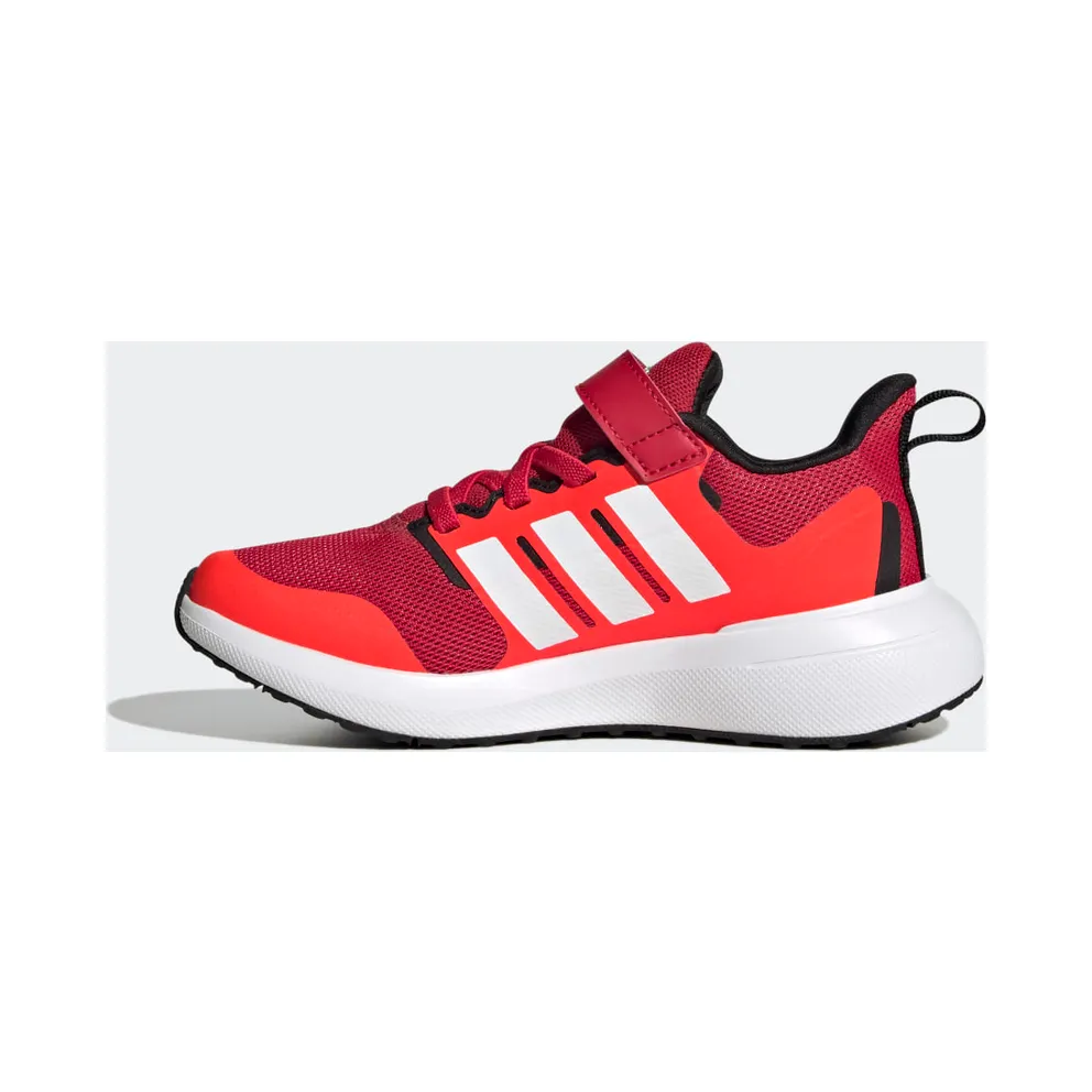Adidas FortaRun 2.0 Cloudfoam Elastic Lace Top Strap Better Scarlet / Cloud White / Solar Red (HP5445)