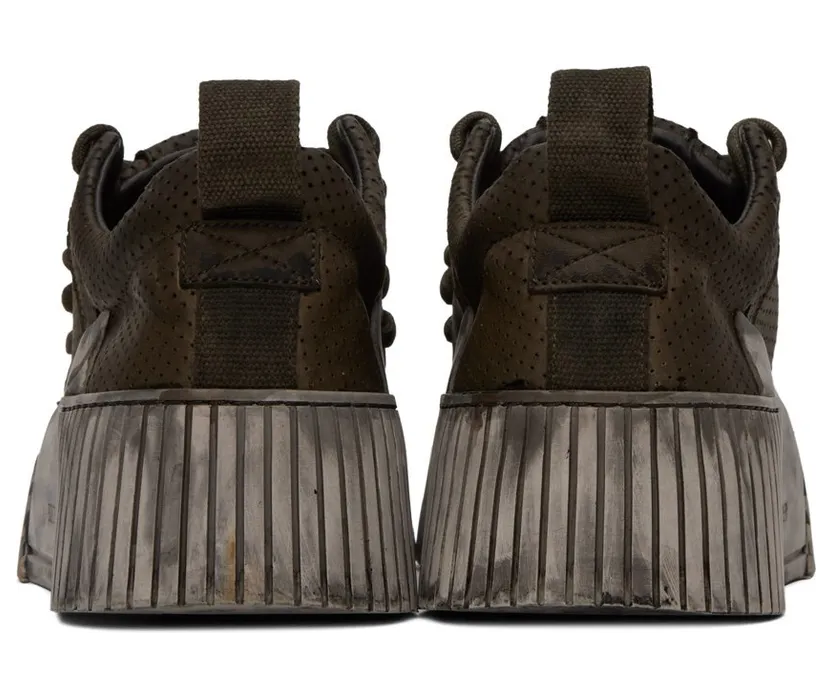 Boris Bidjan Saberi Khaki Bamba 2.1 Sneaker WEHR GRÜN (328-BAMBA 2.1) (2)