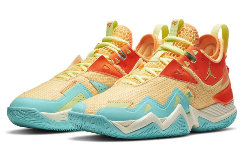 Jordan Westbrook One Take Orange Aqua