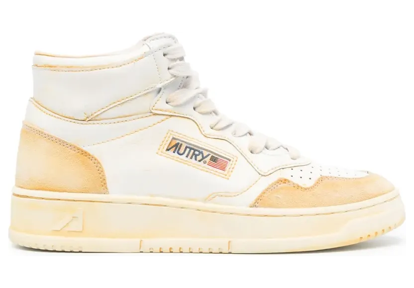 Autry High-Top-Sneakers mit Schnürung “White” (AVMWYL01)