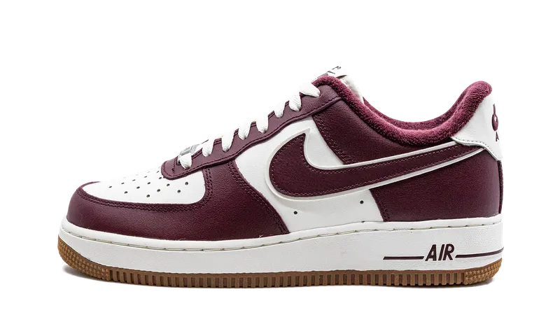 Nike Air Force 1 Low “College Pack – Night Maroon” (DQ7659-102)