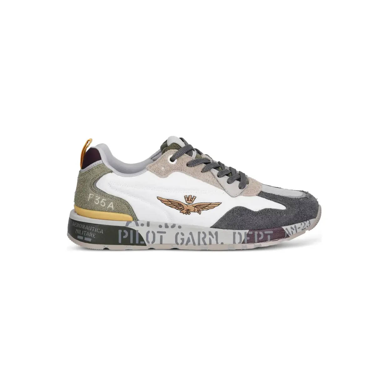 Aeronautica Militare logo-embroidered panelled “White” (261SC0276UCT03546)