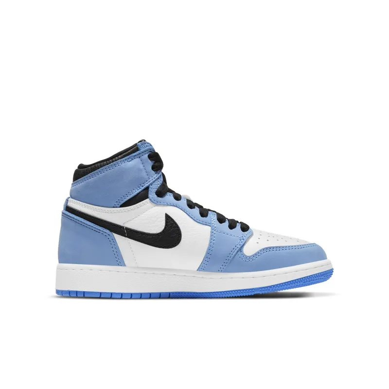Air Jordan 1 Retro High White University Blue (GS) (575441-134)