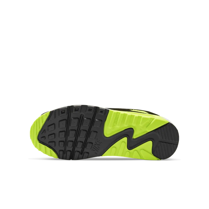 Nike Air Max 90 OG Volt 2020 (GS) White/Particle Grey-Black-Volt (CD6864-101)