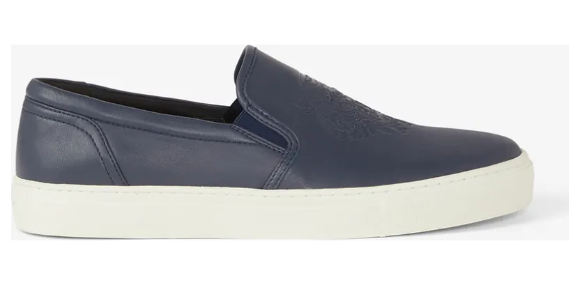 KENZO Baskets sans lacet K-SKATE Tigre en cuir (FB55SN100L73)