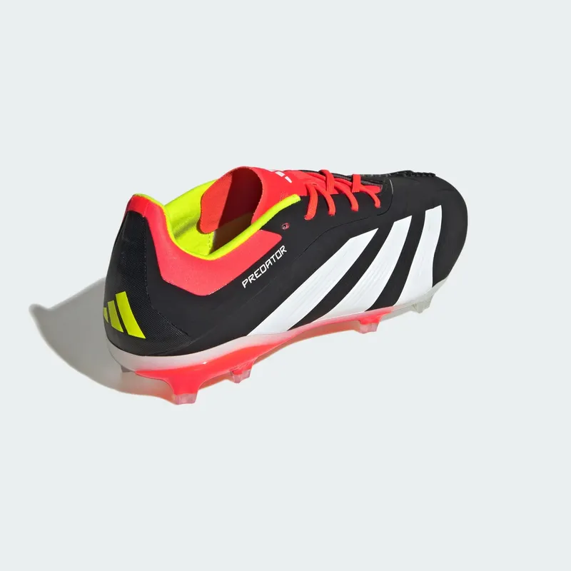 adidas Predator 24 Elite FG Core Black Cloud White Solar Red (IG7746)