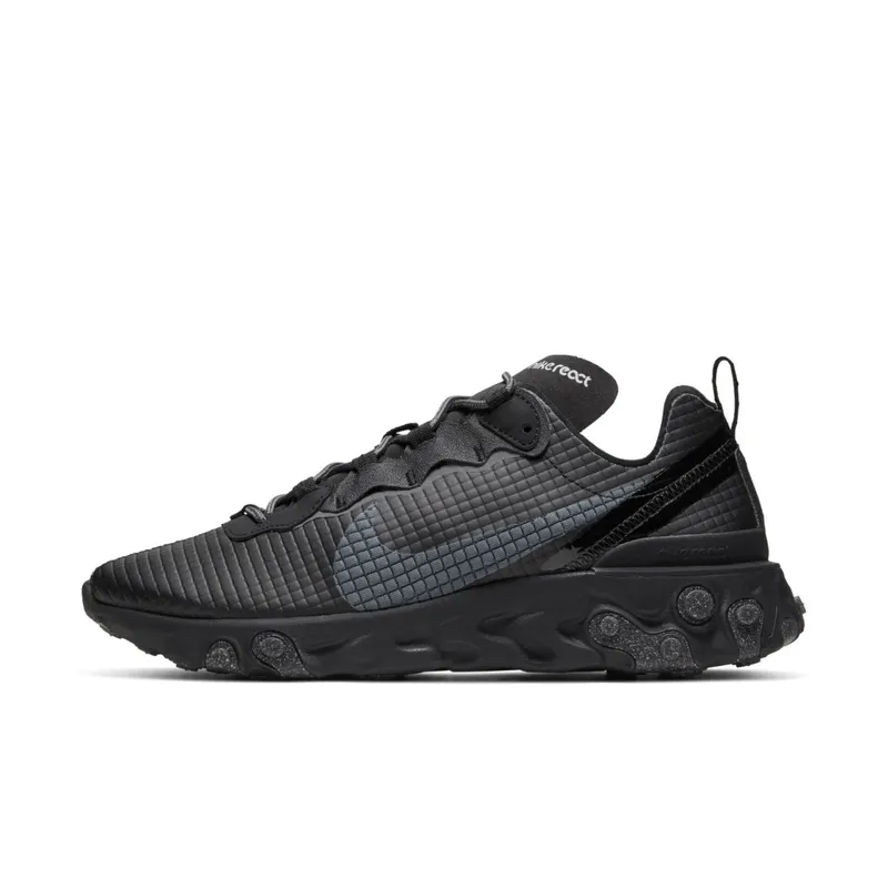 Nike React Element 55 Quilted Grids Black (2019) (CI3835-002)