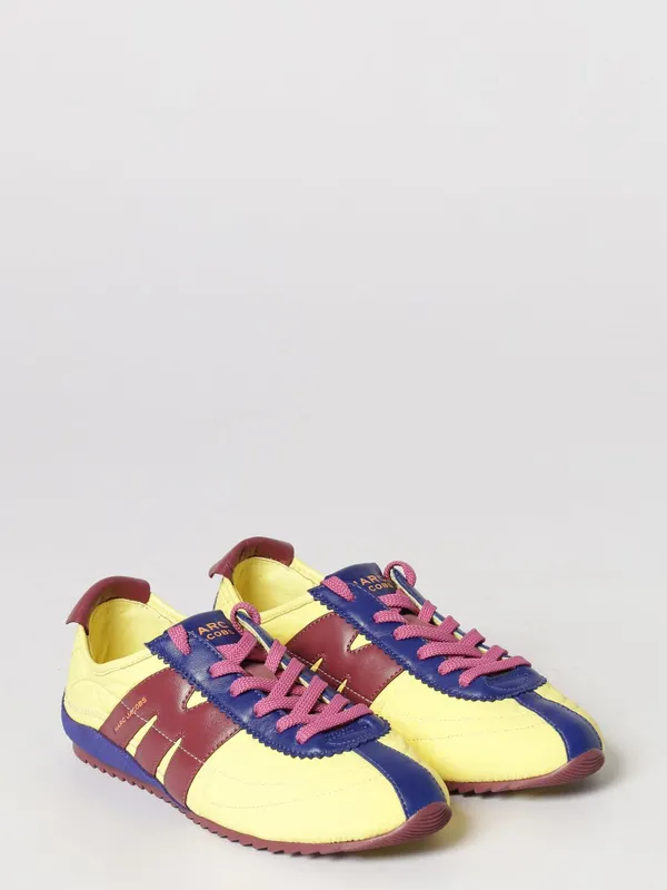 Marc Jacobs Leather and Nylon The 400 Bleecker Runner Yellow (2S6FSN001F29706)