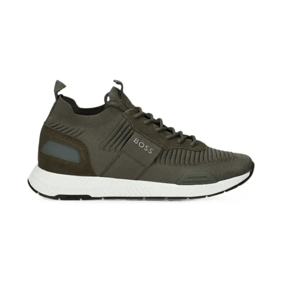 Hugo Boss Boss met logoprint “Green” (50498245)