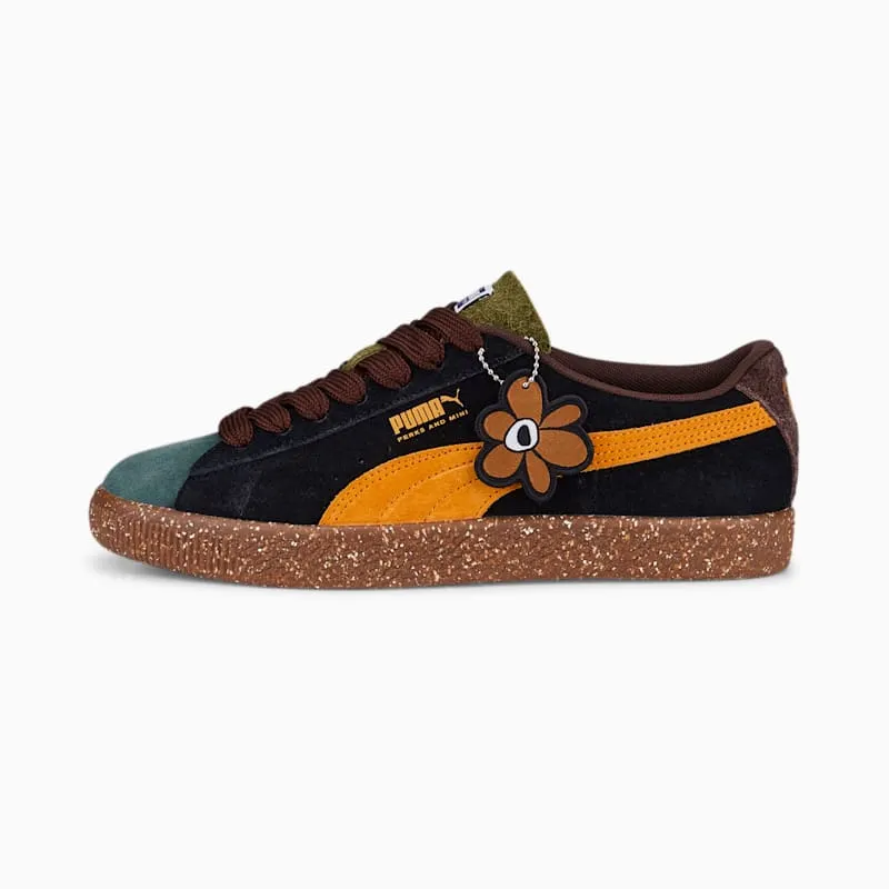 Puma x PERKS AND MINI Suede VTG Green/Orange/Brown (387036-01)