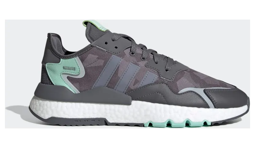 adidas Nite Jogger Grey Five / Grey Two / Blush Green (FV1311)