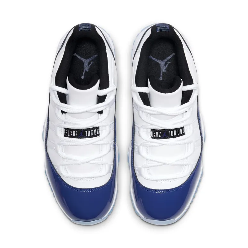Jordan 11 Retro Low White Concord (W) White/Black-Concord (AH7860-100)