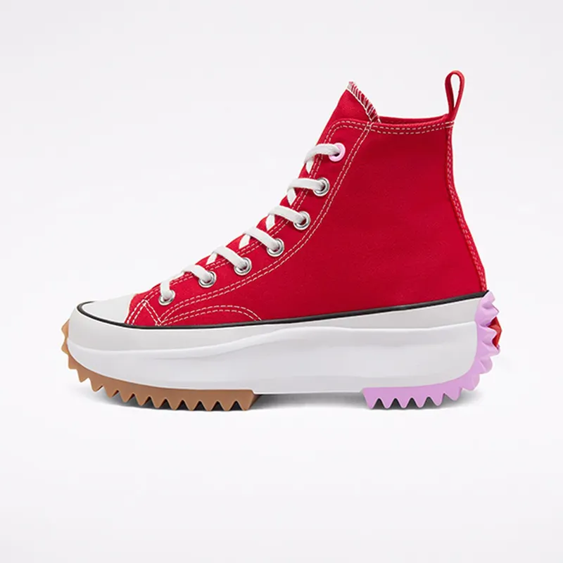 Converse Run Star Hike Hi University Red University Red/Peony Pink-White (167107C)