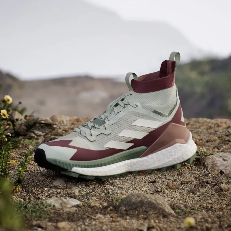Adidas Terrex Free Hiker 2.0 Hiking Linen Green / Off White / Burgundy (IH1317)