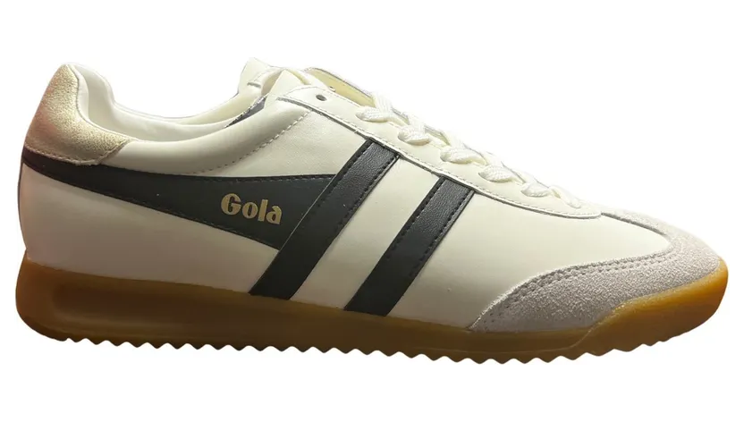 Gola sneaker gebroken wit/zwart/goud (CLB622XB)