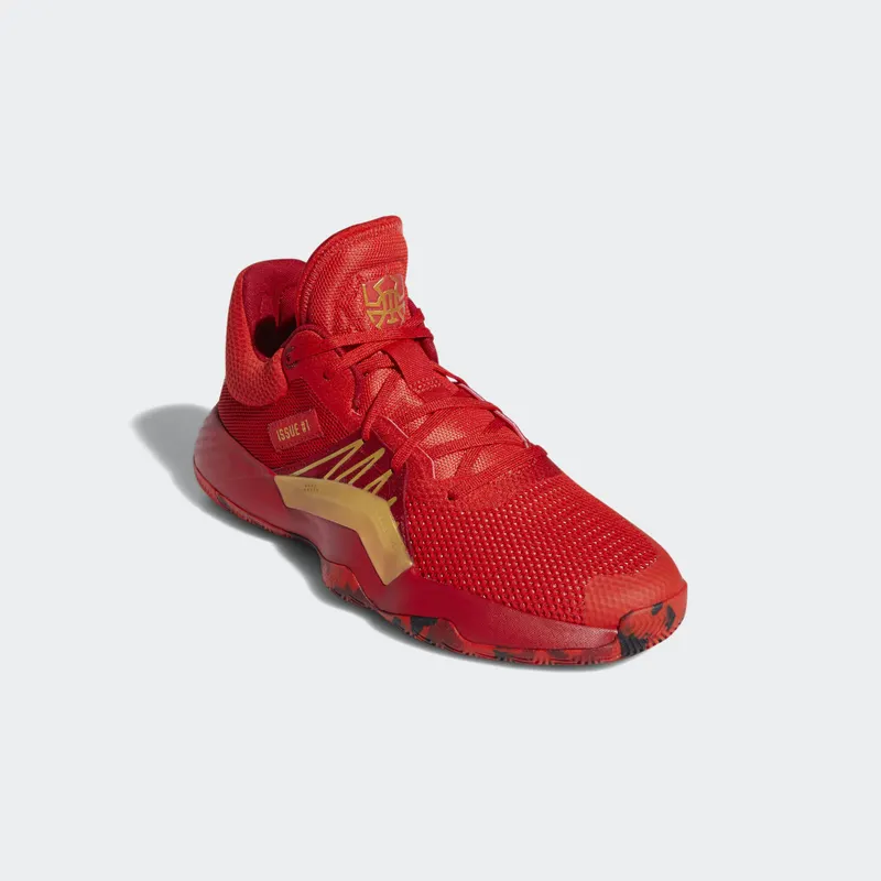 adidas  D.O.N. Issue #1 Iron Spider Scarlet/Gold Metallic/Core Black (EG0490)