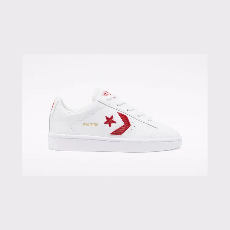 Converse Rivals Pro Leather Low Top White/university Red/white (368404C)