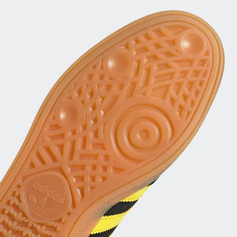 adidas Handball Spezial Core Black / Yellow / Gold Metallic (FX5676)