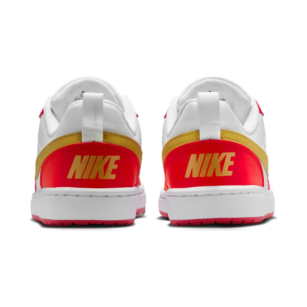 Nike Court Borough Low Recraft White University Red Gold (DV5456-137)