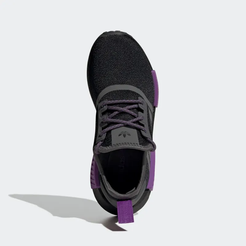 Adidas NMD_R1 Core Black / Grey Six / Active Purple (GX5694)