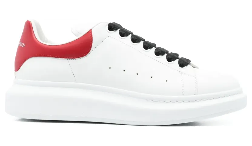 Alexander McQueen Oversized leren “White” (553680WIAEO)