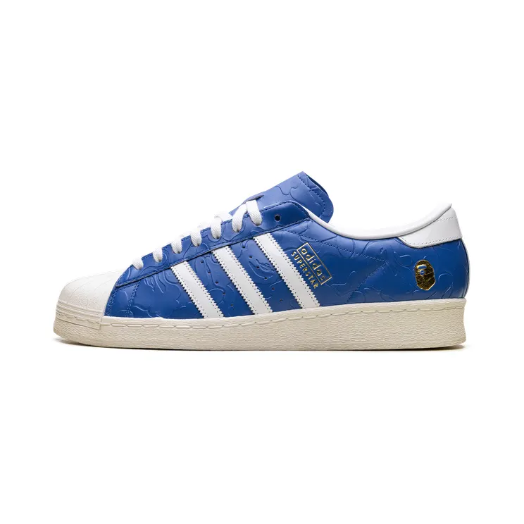 Adidas Superstar Vintage “Bape Blue White” (JR2702)